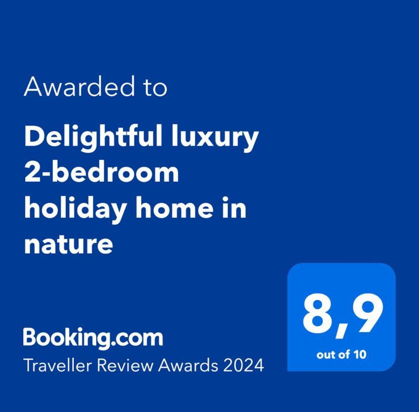 Delightful Luxury 2-Bedroom Holiday Home In Nature 오털로 외부 사진